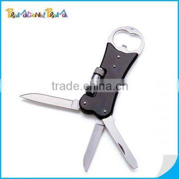 Promotional Gifts 5 In 1 Multi-function Bottle Opener with LED Light