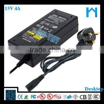 Cheap for Led Bar ac to dc 15v 4a Switching Power Adapter 60w photo-5