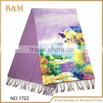 Wholesale prices OEM quality designer silk scarf on sale