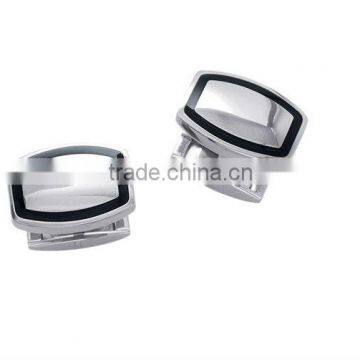 x Men Cufflinks Men's Black Ceramic Cufflink Display