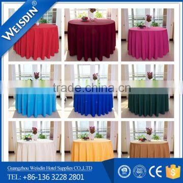 Wedding Textile event use round polyester table cloth for party or banquet made in China                        
                                                Quality Choice