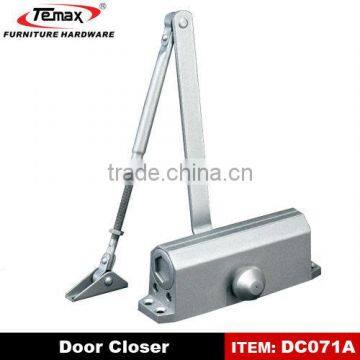 pneumatic door damper bracket for door closer