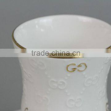 China Wholesale Ceramic Turkish Coffee Cup, Small Coffee Cup and Saucer Set, Antique Coffee Cups and Saucers photo-4