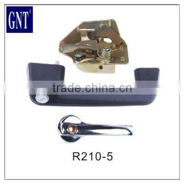 excavator spare parts R210-5 cabin door lock assy