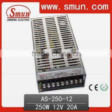 250W 12V 20A Small Size Power Supply For LED AS-250-12