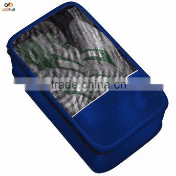 Luckiplus Shoe Bag - Convenient Packing System For Your Shoes When Traveling Navy photo-4