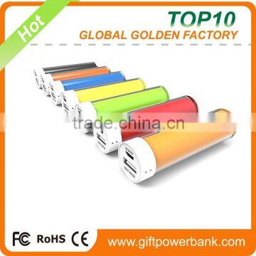 Single battery cheap price cylinder power bank from china