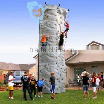 Inflatable Water Rock Pool Slide With Climbing Wall photo-3