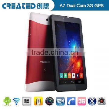 Tablet pc 1024*600 MTK 8312 dual core 1.2GHz Android 4.2 phablet 7
