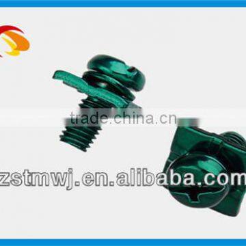 lock hex head combine screw