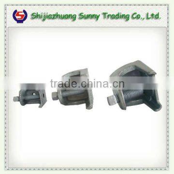 Zinc Plated Malleable casting iron beam clamps with conduit hangers
