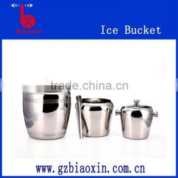 NEW ice bucket,metal bucket,wine cooler with lid