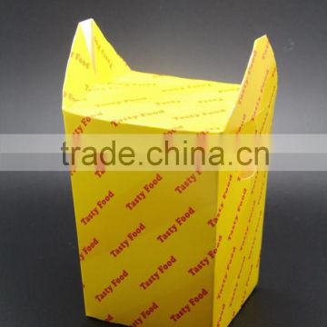 Fast Food Box Food Paper Box, Fries Paper Boxes, Paper Food Take Out Boxes