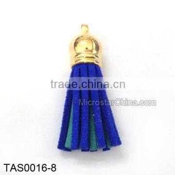 Fashion Suede Leather Tassel Colorful