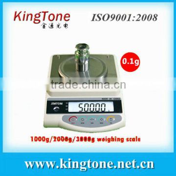 High Precision Electronic weighing Scale , LCD display electronic balance accuracy 0.01g