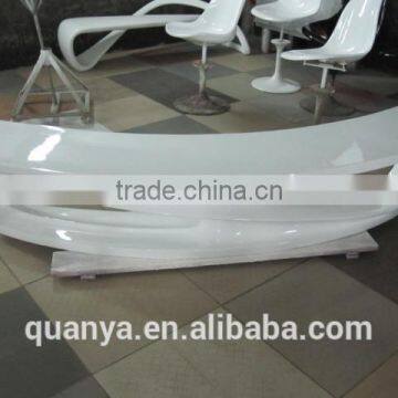 Patio Benche Modern Design Outdoor Fiberglass Furniture for Sale Fiberglass Long Benches photo-3