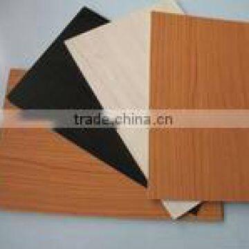 furniture grade FSC certificated black chipboard color design as your need