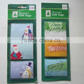 promotion gift paper tag