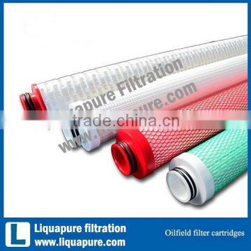 oilfield filter cartridges, Absolute-Rated Pleated Filter Cartridges, Pleated Depth Cartridge Filters