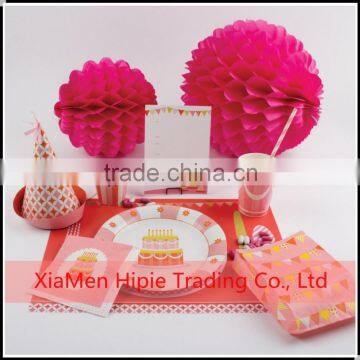 25cm Honeycomb Ball Tissue Paper Pom Poms Party table centerpiece decoration