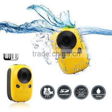 1080P Full HD Wifi Sport DV Action Camera Waterproof 30M 5MP Wide-angle Lens high quality Helmet Camcorder 30PC