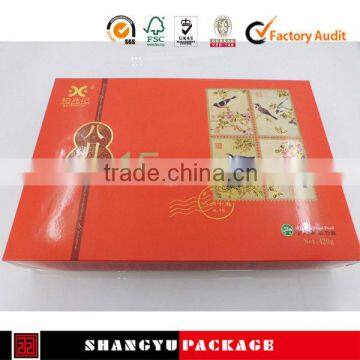 food packaging boxes cardboard window