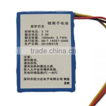 Lithium-ion 523450 batteries Manufacturer with CE,ROHS,UL certificates