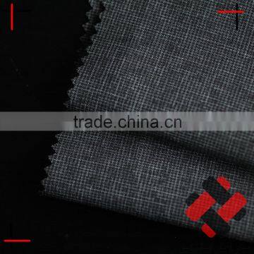 mini ripstop grey melange fabric for shirt