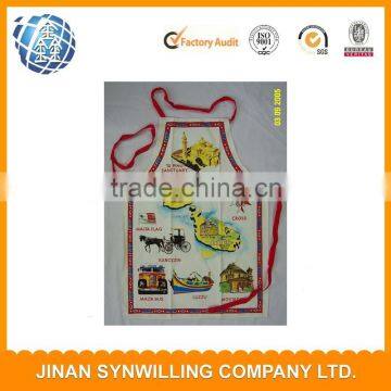 2015 hot souvenir design cheap printed apron