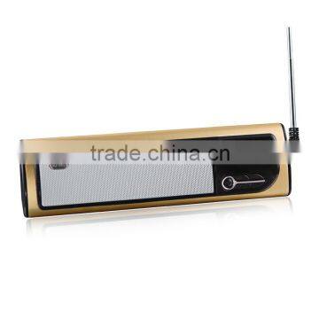 factory supply solar charging power supply multi-porpose music speaker with FM radio and bluetooth function