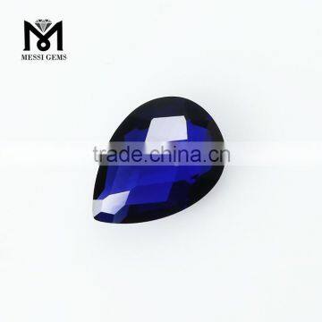 Double Briolette Faceted Pear Shape 5 x 7 mm 34# Corundum Sapphires