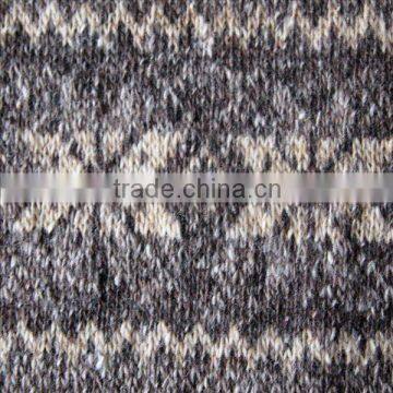 Shanghai Jacquard Rib Knitting Textile Fabric