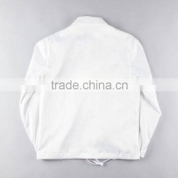 Custom White Coach Jackets photo-2