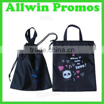 Custom Logo Printing Cosmetic Microfiber Drawstring Bags