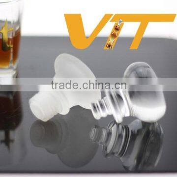 Glass caps for red wine glass bottle vodka bottle whiskey bottle