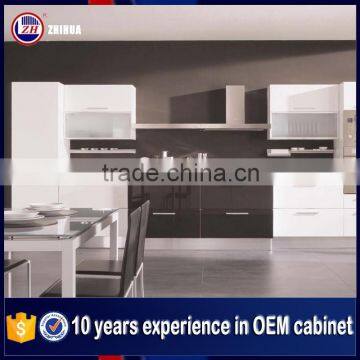 Guangzhou Zhihua wholesale modular high gloss kitchen cabinets china cheap