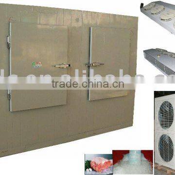 portable painted galvanized steel ice storage bin