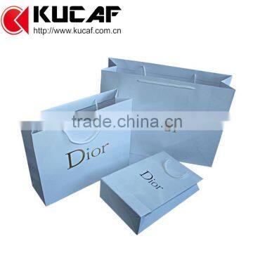 Custom printed paper shopping bag