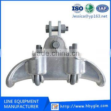 XGF Aluminum Alloy Suspension Clamps/ Alloy steel hang-down type suspension clamp