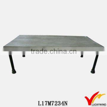 Luckywind antique qualified wood table for coffee and tea time