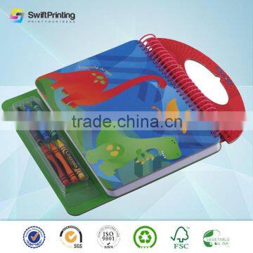 Customized classical spiral bound notebook printing service