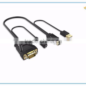 HD to VGA adapter with audio