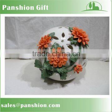 Wholesale decorative hollow ceramic ball