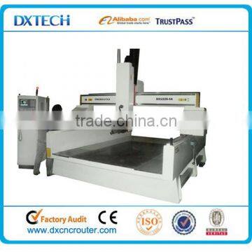 High quality 180 degree rotating 4 axis wood cnc machine for mold making
