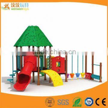 Outdoor slides for kids plastic playground