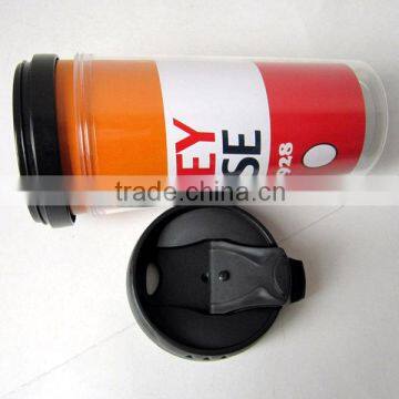 16oz Double Wall Plastic Water Mug photo-4