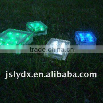 LED solar ice brick light (10*10*5cm)