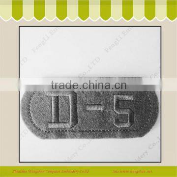 Garment Accessories D-6 Woven Embroidery Tags Sew-On Clothing