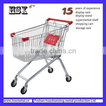 Yiwu Folding Shopping Trolley Use in Supermarket HSX-1307 photo-2