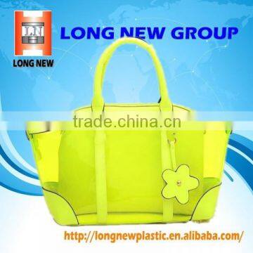 E alibaba china custom clear pvc cosmetic travel plastic bag